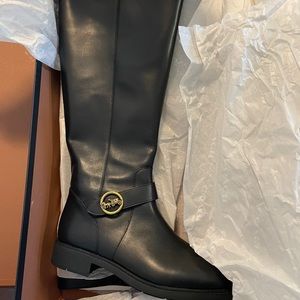 Coach black boots